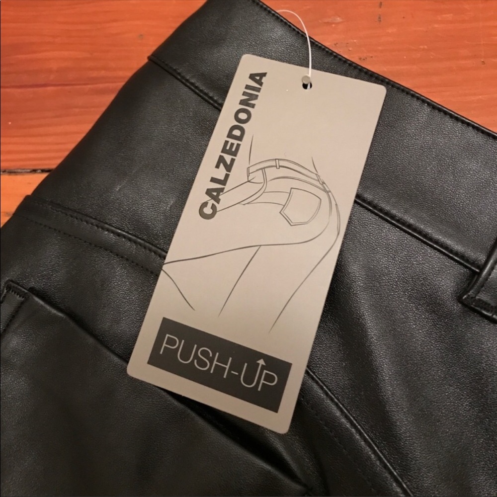 Calzedonia leather pants